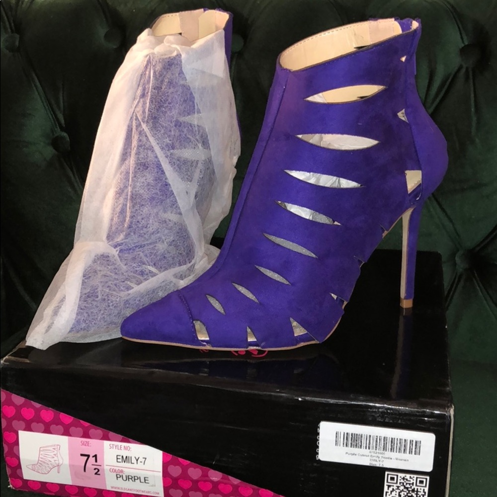 Purple heels